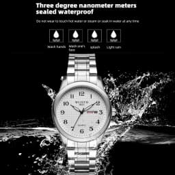 Wlisth Quartz Watch Qigital Luminous Elderly Watch Double Calendar Lovers Foreign Trade Watch