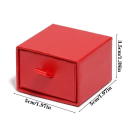 1pcs Paper Drawer Jewelry Packaging Box For Necklace Bracelet Earrings Jewelry Storage Display Gift Boxes Case Wholesale
