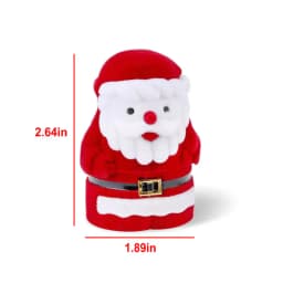 1PCS Mini Velvet Ring Box Creative Jewelry Case Holder Ring Earring Display Box for Wedding Proposal Engagement Birthday Gift