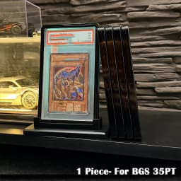 Reflective Surface Tech Border Aluminum Alloy Graded Card Protect Cases, Metal Frame For PSA CGC BGS Trading Card Slabs Holder