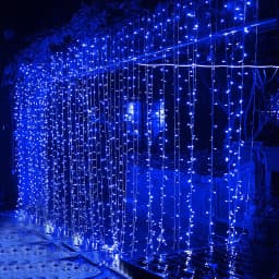 4 to 30M Led Curtain String Light Waterproof Connectable Twinkle Light Garland Outdoor Christmas Icicle Light For Eaves Decor