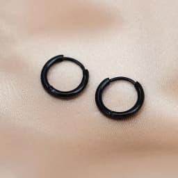 Stainless Steel Hoop Earrings Nose Ring Smooth Small Rounded Dainty Huggies Helix Daith Men Women Piercing Jewelry 18G
