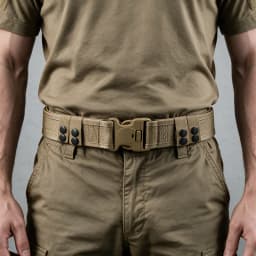 Men's Nylon Tactical Belt | Heavy Duty Quick-Release Outdoor Sport Waist Strap Multi-functional Camping Hiking Travel Accessory