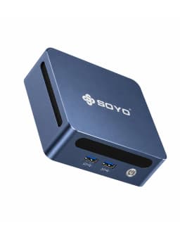 SOYO Y5 Pro Mini PC Intel 8th Gen i5 620 Graphics 16GB DDR4 RAM 512GB SSD 2×HDMI Type-C 4×USB WiFi6 BT5.2 Windows 11 Pro