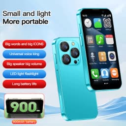 SOYES XS18 Pro Mini Smart Phone Android 8.1 Face ID 2GB RAM 16GB ROM Facial Recognition 3.0" Screen Dual SIM 3G Small Phone