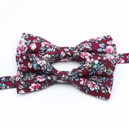 Cotton Floral Parent-Child Bowtie Set Bow Tie Necktie For Men Wedding Party Business Suits Gravata Pink Yellow Butterfly Cravats