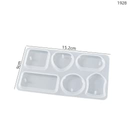 Keychain Pendant Twelve Constellation Silicone Mold For Epoxy Resin Casting Creative Earrings Jewelry Pendants Making Molds