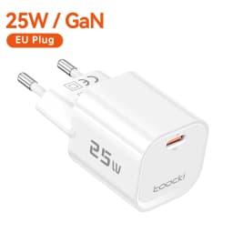 Toocki 25W GaN Charger USB C QC3.0 PD3.0 PPS Fast Charging for iPhone 18 17 16 Pro Max Samsung S25 S26 Fast Type C Charger