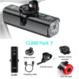 TOWILD CL600 600LM Bike Light Front Lamp USB Rechargeable LED 18650 2000mAh Bicycle Light Waterproof Headlight Bike Accessories