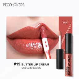 1PC Waterproof Liquid Lipstick 21 Color Vitamin E Makeup Sets Lip Glosses Lip Plumpers