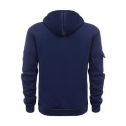 Autumn Winter Men's Hooded Hoodies Solid Long Sleeve Multi-pocket Zipper Pullover Sports Sweatshirt Harajuku Casual Streetwear