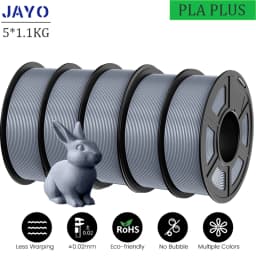 JAYO PLA Plus 3D Printer Filament 5 Rolls Filament PLA PLUS 23 Colors 1.75mm FDM 3D Printer Materials Support Free Combination