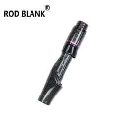 Rod Blank 1 Set Spinning Casting Carbon Fiber Reel Seat Fishing Rod Building Component Rod DIY Repair Accessory
