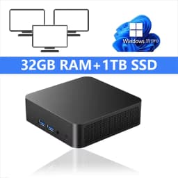 Mini PC Gaming Computer Intel Core I9 10980HK Windows 11 Pro 16GB 32GB RAM 2TB SSD WIFI6 BT5.2 Office 3 Years Warranty Gamer PC