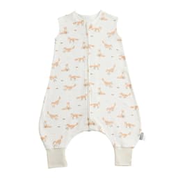 Kids Pajamas Summer Thin Sleeveless Split Legs Jumpsuit 2-Ways Zippers Children Sleepwear 1-4 Years Girls Boys Sleeper Blanket