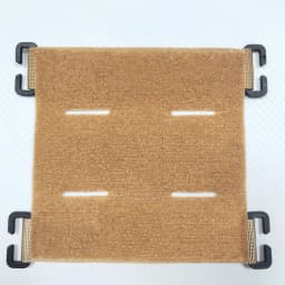 Nylon Tactical Patches Board Molles Patches Panel Display Holder for Backpack Hunting Mini Patches Board Strip Molle Accessories