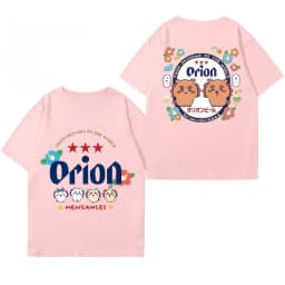 Orion Men's and Women's Collaborative Chiikawa (Usagi) Short Sleeve T-Shirt for Parents and Kids - Comfortable, Breathable Ins