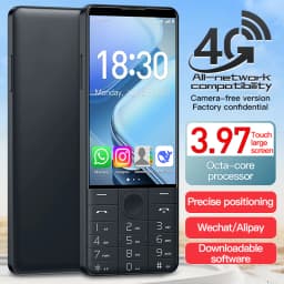 NEW DOOV R70 4G Touch Smart Phone Google Mobile Phone 4" IPS Screen 6GB+128GB Android14 Whatsapp 2600mAh Russia Keypad Cellphone