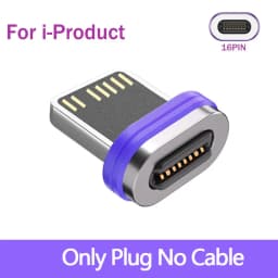 16-Pin USB C to Type C Magnetic OTG Adapter PD240W USB C Fast Charging Data Converter for iPhone 15 MacBook Pro Samsung Xiaomi