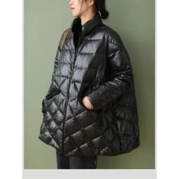 Women's Autumn Winter Top Coat Cotton Coat Diamond Pattern Color Block Thickened Fleece Lining Simple Comfortable Casual Skinny