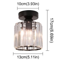 Modern K9 Crystal Pendant Light Led Ceiling Lamp Living Dining Room Nordic Chandelier Aisle Kitchen Island Decor Balcony Fixture