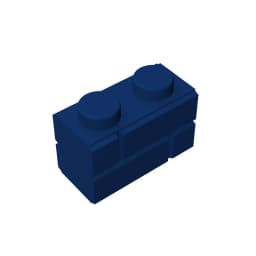 Gobricks GDS-631 Profile brick 1x2 single gro. compatible with lego 98283 children's DIY Educational Building Blocks Technical