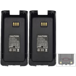 TYT MD-UV390 Plus Battery Suport Type-C Charging Upgrade Thicken Li-ion 3600mAh Compatible with MD390 MD680 MD358 TH-UV8200