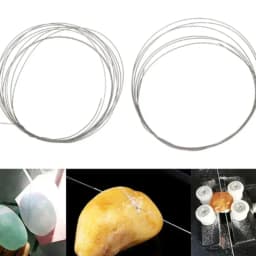 1M Cutting Wire Saw Blades Jade Metal Ceramic Cutting Supplies Hand Saw Blade Diameter 0.1mm-0.25mm Professional Hand Tools