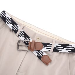 Colored Woven Elastic Belt With Shorts Casual Pants Fashionable Men Women Universal Waist Accessories Wholesale Direct Sales