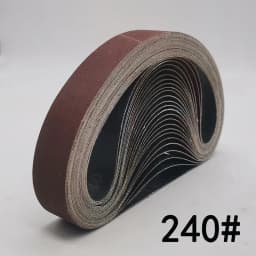 20pcs Sanding Belt 533*30mm 40-1500 Grit Aluminium Oxide Sander Grinder Belt Dremel Accessories for Polishing Grinding