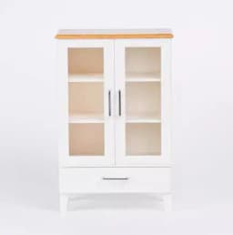 1/6 Dollhouse Miniature Items Wood Kitchen Combination Sideboard/storage Cabinet Kitchen Furniture Decoration Accessories