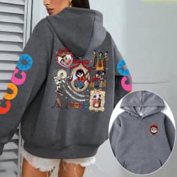 Coco Miguel Men Hoodie Cartoon Anime Women Pullover Tops 2026 New Fashion Autumn Spring Couple Sweatshirts Clothes