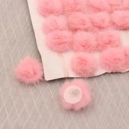 10pcs DIY Pompon 3cm Mink Pompoms Fur Balls for Sewing on Knitted Keychain Scarf Shoes Hats Fur Pom Pom DIY Crafts Accessories