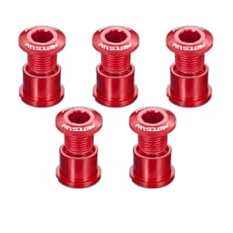 MOTSUV 4pc/5pc Bike Chainring Bolts Road MTB Plate Screws Single/double Crankset Bolts 4.9/6.4mm Chainwheel Screw Crank Part