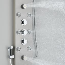 Bathroom Shower Panel LED Rainfall/Waterfall Shower Head