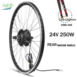 Wheel Hub Motor 36V 48V 350W for Ebike Rear Front  Motor Wheel  Brushless Gear Motor 24V 250W Ebike Conversion Kit