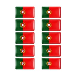 10pcs Epoxy Sweden Flags Sticker Car Interior Decoration Decal for VOLVO S40 S60 S80 S90 XC40 XC60 XC70 XC90 V40 V60 V70 Badge