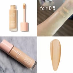 Elf Foundation Dry Skin Oily Skin Fine Powder Texture Setting Powder Glow Primer Gel Moisturizing Base Pore-minimizing Makeup
