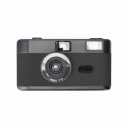 Vintage Retro 35mm Reusable Film Camera Fixed Focus Lens Manual Film Winding and Rewinding Built-in Flash Non Disposable Camera