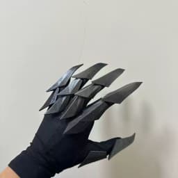 Knight Tactical Armor Gloves 3D Printing Mobilizable Darkly Style Cosplay Photograph Item Personality Gloves For Man