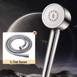 304 Stainless Steel Filter Pressure-Boosting Adjustable Handheld Showerhead Household Bathroom Shower Set Three-Speed Showerhead