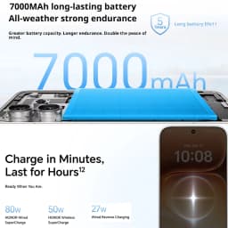 Global Version HONOR 600 Pro 6.57'' AMOLED Snapdragon 8 Elite 7000mAh 80W 120Hz