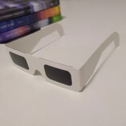 5PCS Premium Eclipse Eyeglasses AAS Approved Solar Glasses CE and ISO Certified HD Filter Film Crisp Image Goggles Paper Eyewear