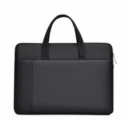 A 15.6 Inch Simple Design Laptop Briefcase High Quality Handbag Business Document Bag Elegant Computer Clutch for Men Women