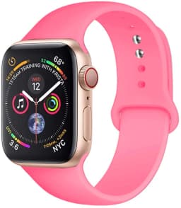 Strap For Apple Watch band 45mm 44mm 41mm 42mm 40mm 49mm 38mm Silicone correa bracelet iWatch series 9 8 5 4 3 8 6 SE 7 Ultra