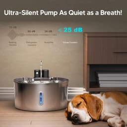 ZYfeeder 7L Large Capacity Charging Induction Cat Water Dispenser, Wireless Induction, Suitable for Indoor Placement at Will