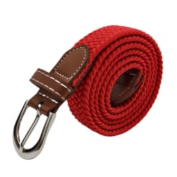 Unisex Casual Outings Canvas Elastic Belt, Woven Elastic Band, Party, Daily Commuting