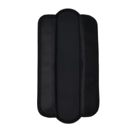 Black Weight Reducing Shoulder Pad Dual Backpack Stress Reducing Wider Weight Reducing Schoolbag Shoulder Strap Instrument Shoul