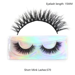 Half Lashes Strip Eyelashes Natural Soft Wispy False Eyelashes Natural Mink Lashes For Daily Makeup Eyelash Extension Fake Lashe