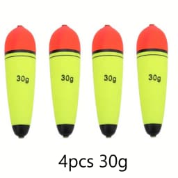 4pcs EVA Fishing Float Foam Plastic Sea Rock Fishing Striking Floats 20/30/50/60/80g Fishing Bobber Flotador Peche Boia Tackle